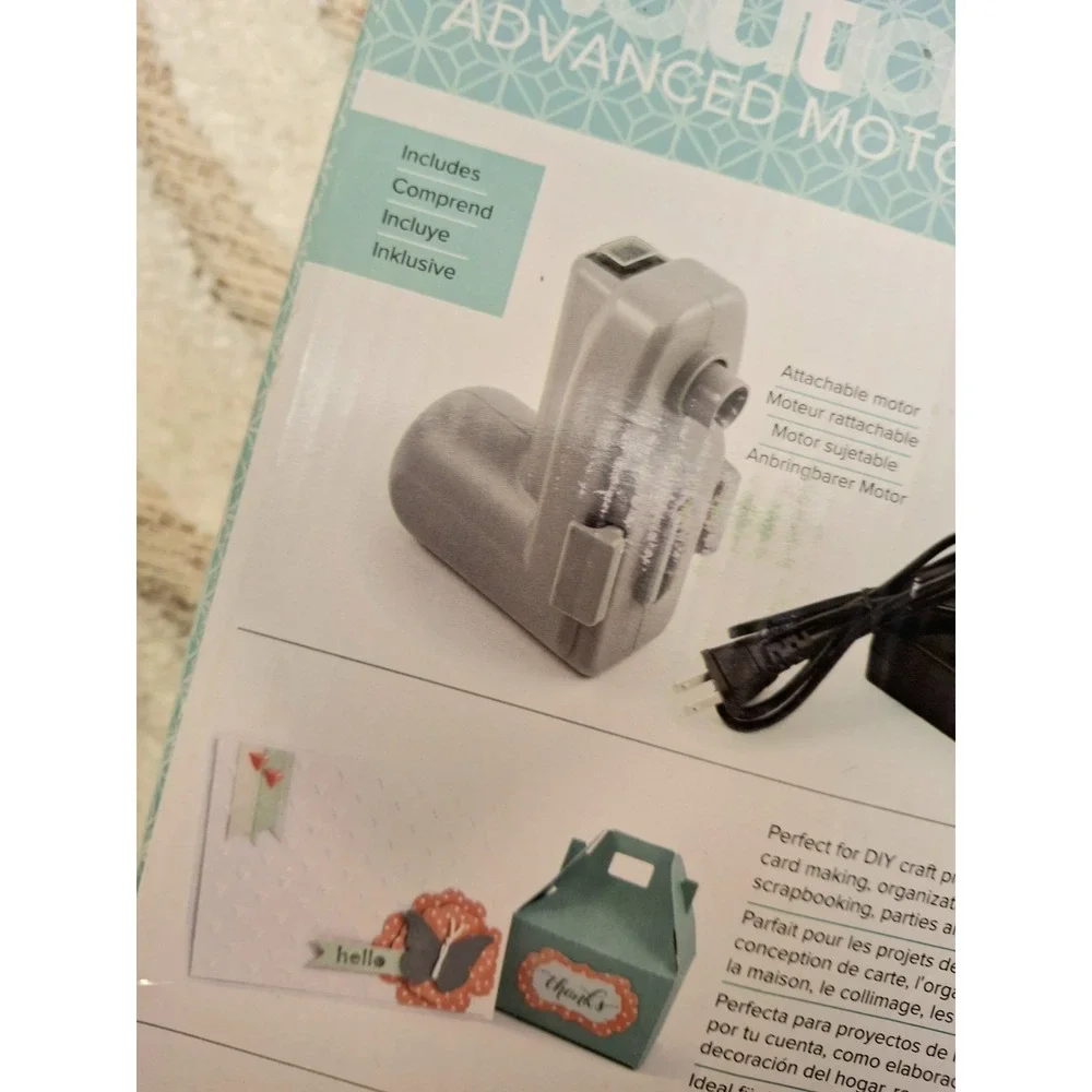 Evolution Advanced Removable Die-Cutting and Embossing Machine Motor by We R